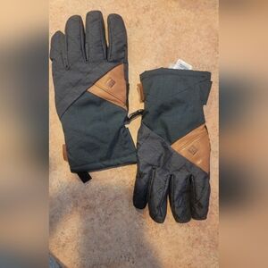 Columbia Black and Brown Women's Gloves